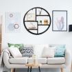 Hanging Storage Shelf Round Circular for Decoration