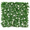 Expandable Artificial Privacy Fence Screen with Flowers for Balcony/ Garden/ Backyard