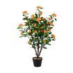 3.3 FT Artificial Camellia Tree with 37 Yellow Flowers