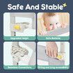 Kids Bed Rail Bedrail Side Safety Guard Barrier Queen Baby Toddler Child Cot Fence Folding Adjustable Fall Protection 200x100cm Mesh Fabric