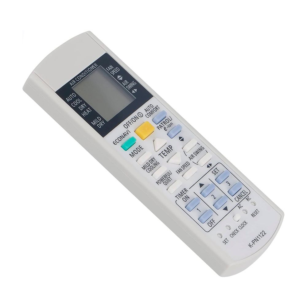 Universal Replace AC Remote Control Compatible with Panasonic Air Conditioner Sub Remote A75C2913 CWA75C2913 A75C3716(K-PN1122)