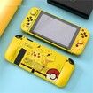 TPU Soft Silicone Protective Case Compatible with Nintendo Switch NS Console and Joy Con- Shock-Absorption and Anti-Scratch Slim Cover Case