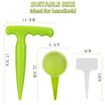 14pcs Seed Dispenser Planter Tool Set Adjustable Garden Seeder Sower with 5 Dial Settings Plant Dibber with Measurements