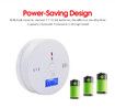 Carbon Monoxide Detector,CO Gas Monitor Alarm Detector,CO Sensor with LED Digital Display for Home,Depot,Battery Powered