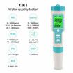 New 7 In 1 Digital Water Quality Tester Pen PH TDS TEMP EC Salinity ORP SG Meter