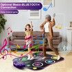 Dance Mat Toys for 3-12 Year Old Kids, Electronic Dance Pad with Light-up 6-Button and Wireless Bluetooth