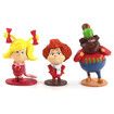 Cartoon Grinch Character Ornaments, Monster Doll Toy, Gifts for Kids Fans 12 Pieces