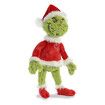 16 Inch Grinch Santa Stuffed Animal, Green, Red