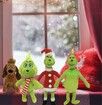 12.5 Inch Grinch Toys,The Green Monster Plush,Christmas Grinch Doll For Home Decoration For Family And Friends