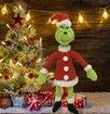 12.5 Inch Grinch Toys,The Green Monster Plush,Christmas Grinch Doll For Home Decoration For Family And Friends