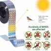 2.4cm* 80m Bird Scare Tape, Bird Repellent Tape Keep Birds Away, Bird Reflective Deterrent Ribbon Tape Outdoor