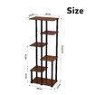 6 Tier Plant Pots Stand Corner Potted Flower Shelf Unit Holder Bookshelf Garden Indoor Outdoor Tiered Display Storage Shelves Rack