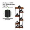 6 Tier Plant Pots Stand Corner Potted Flower Shelf Unit Holder Bookshelf Garden Indoor Outdoor Tiered Display Storage Shelves Rack