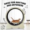 Wood Cat Wheel Exercise Treadmill Dog Running Exerciser Gym Puppy Walking Indoor Kitty Spinning Workout Training Equipment