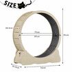 Wood Cat Wheel Exercise Treadmill Dog Running Exerciser Gym Puppy Walking Indoor Kitty Spinning Workout Training Equipment