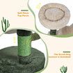 90cm Cat Tower Tree Scratching Post Bed House Sisal Scratcher Furniture Stand Cave Condo Climbing Gym Play Hammock Perch Ball