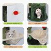 90cm Cat Tower Tree Scratching Post Bed House Sisal Scratcher Furniture Stand Cave Condo Climbing Gym Play Hammock Perch Ball