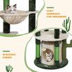 172cm Cat Tower Tree Scratching Post House Bed Sisal Scratcher Cave Furniture Condos Climbing Stand Play Hammock Balls