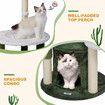 165cm Cat Tree Tower Scratching Post Bed Sisal Scratcher House Furniture Stand Cave Condo Climbing Play Hammocks Platforms