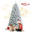 1.8M White Artificial Holiday Christmas Tree with 600 PVC Tips for Christmas Decoration
