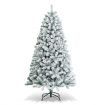 1.8M White Artificial Holiday Christmas Tree with 600 PVC Tips for Christmas Decoration