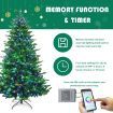 1.8M APP Controlled Christmas Tree with 420 Color Changing LED Lights and 1740 Branch Tips for Decorations