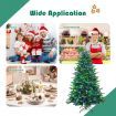 1.8M APP Controlled Christmas Tree with 420 Color Changing LED Lights and 1740 Branch Tips for Decorations