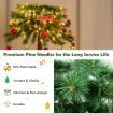 Pre-Lit Artificial Palm Tree with 100 LED Lights for Christmas