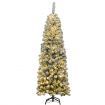 Artificial Christmas Tree with 250 Warm White LEDs for Shop & Home & Office