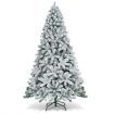 2.3m Snow Flocked Artificial Christmas Tree with 1010 Tips