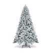 2.3m Snow Flocked Artificial Christmas Tree with 1010 Tips