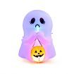 120 CM Halloween Inflatable Ghost with Pumpkin Lantern for Decoration