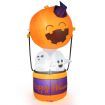 180CM Halloween Inflatable Pumpkin Hot Air Balloon with Ghosts