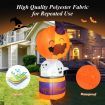 180CM Halloween Inflatable Pumpkin Hot Air Balloon with Ghosts