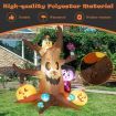 180 CM Halloween Inflatable Dead Tree with Vampire & Owl & Bat & Pumpkin