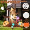 180 CM Halloween Inflatable Dead Tree with Vampire & Owl & Bat & Pumpkin