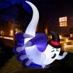 180 CM Inflatable White Ghost with Sharp Claws for Halloween Decoration