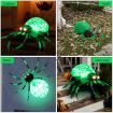 Halloween Inflatable Spider with Cobweb for Yard & Party & Garden & Lawn