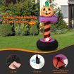 180 cm Halloween Inflatable Pumpkin Road Sign for Backyard & Garden