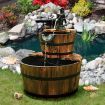 2 Tier Fountain Barrel for Garden