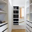 Jewelry Storage Cabinet with Full-Length Mirror for Bedroom