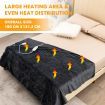 230GSM Soft Fast Heating Blanket with 9 Heat Settings & 9 Hours Timing Function