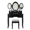 Dressing Table Set with Makeup Desk & Stool