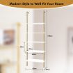 Wall Mounted Display Rack Bookshelf for Office