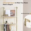 Wall Mounted Display Rack Bookshelf for Office