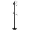 Metal Coat Rack Stand with 8 Hooks for Hats & Scarves & Handbags