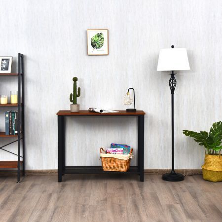 Console Table with Non-Slip Adjustable Foot Pads for Hallway