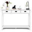 3-Drawer Console Table with 3 Drawers for Living Room