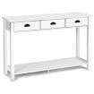 3-Drawer Console Table with 3 Drawers for Living Room