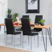 Set of 4 Chairs with High Backrest for Dining Room/Restaurant